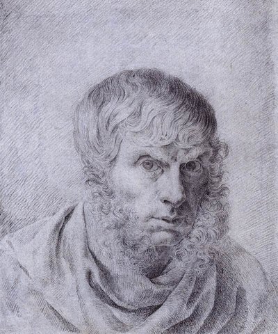 Self-Portrait by Caspar David Friedrich